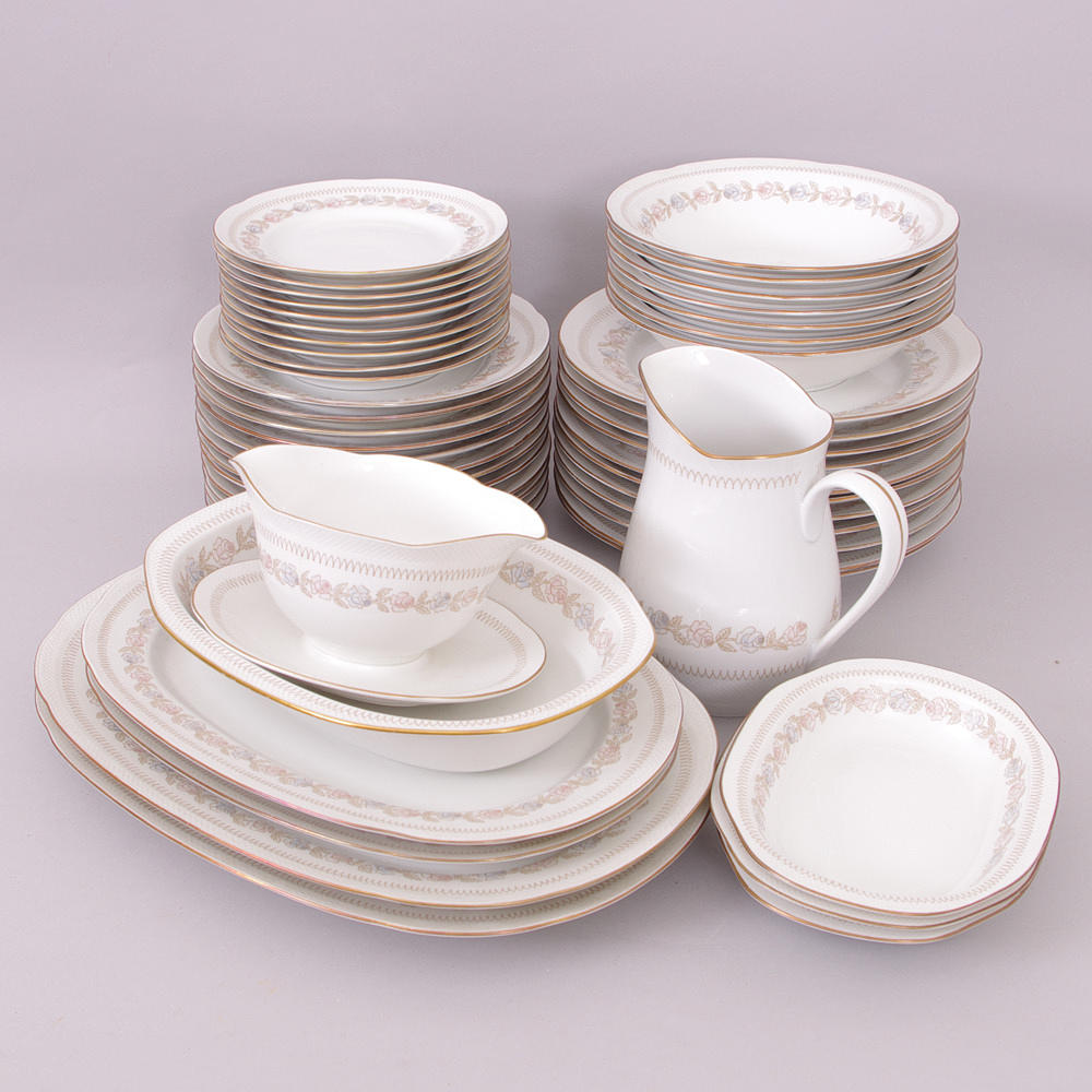 MATSERVIS, "Rosanna", Rörstrand.