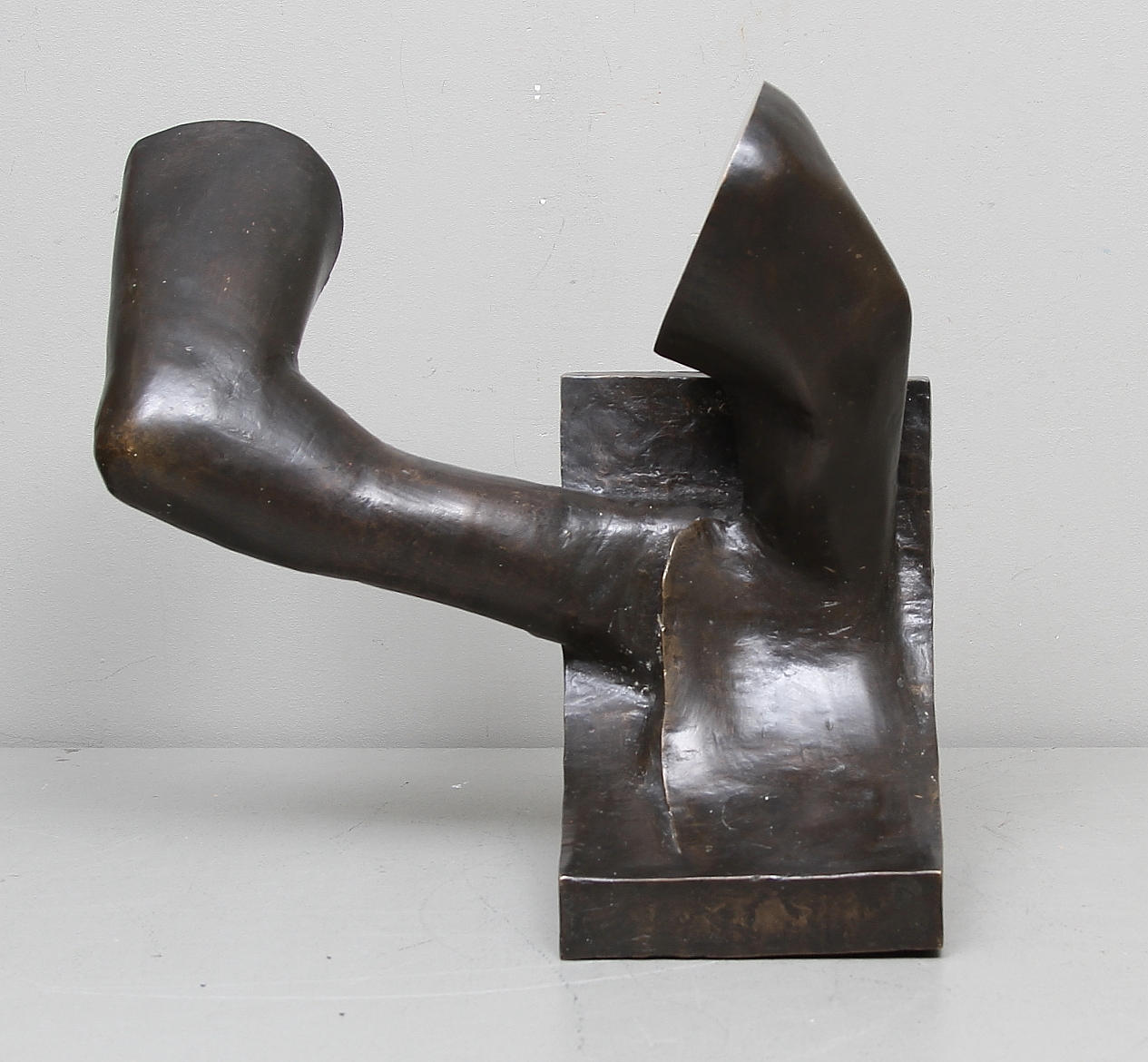 BERTO MARKLUND. Skulptur. Brons. Signerad. Verona Italien 1967.