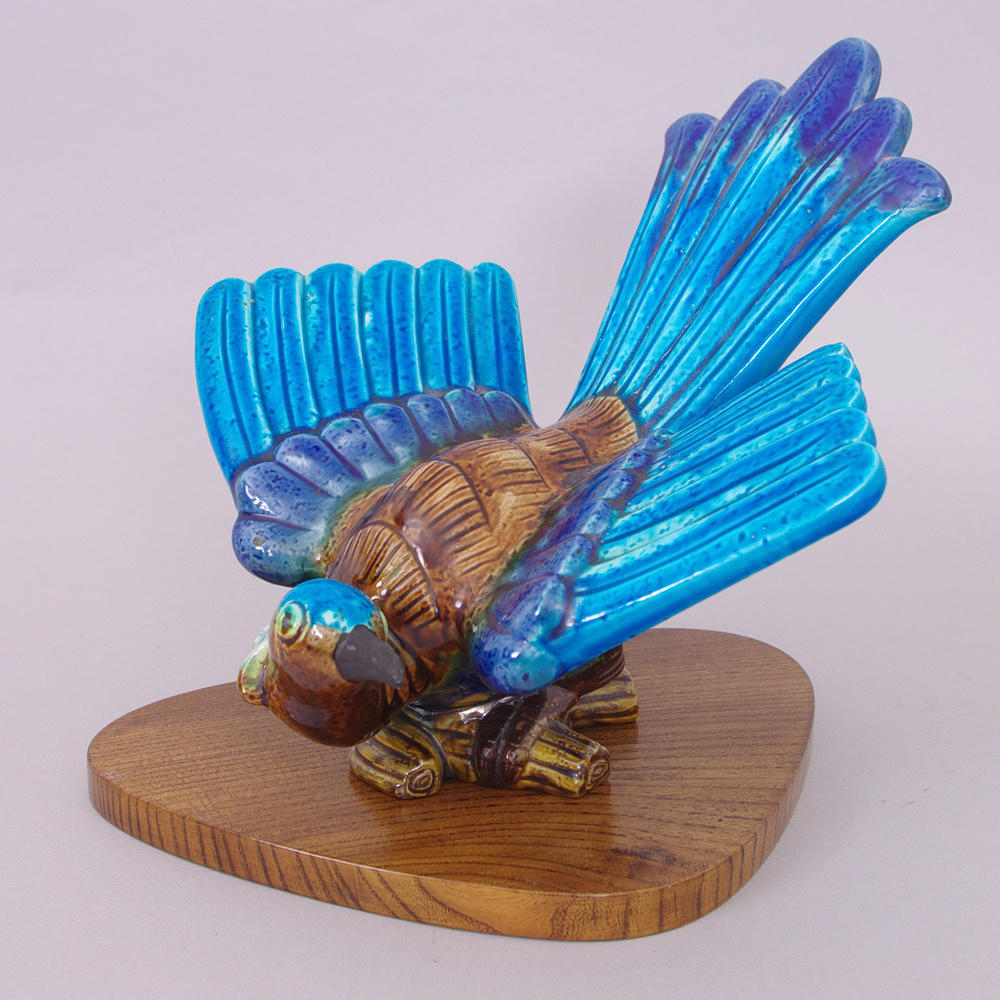 FIGURIN, fågel, chamotte, Gunnar Nylund, Rörstrand.