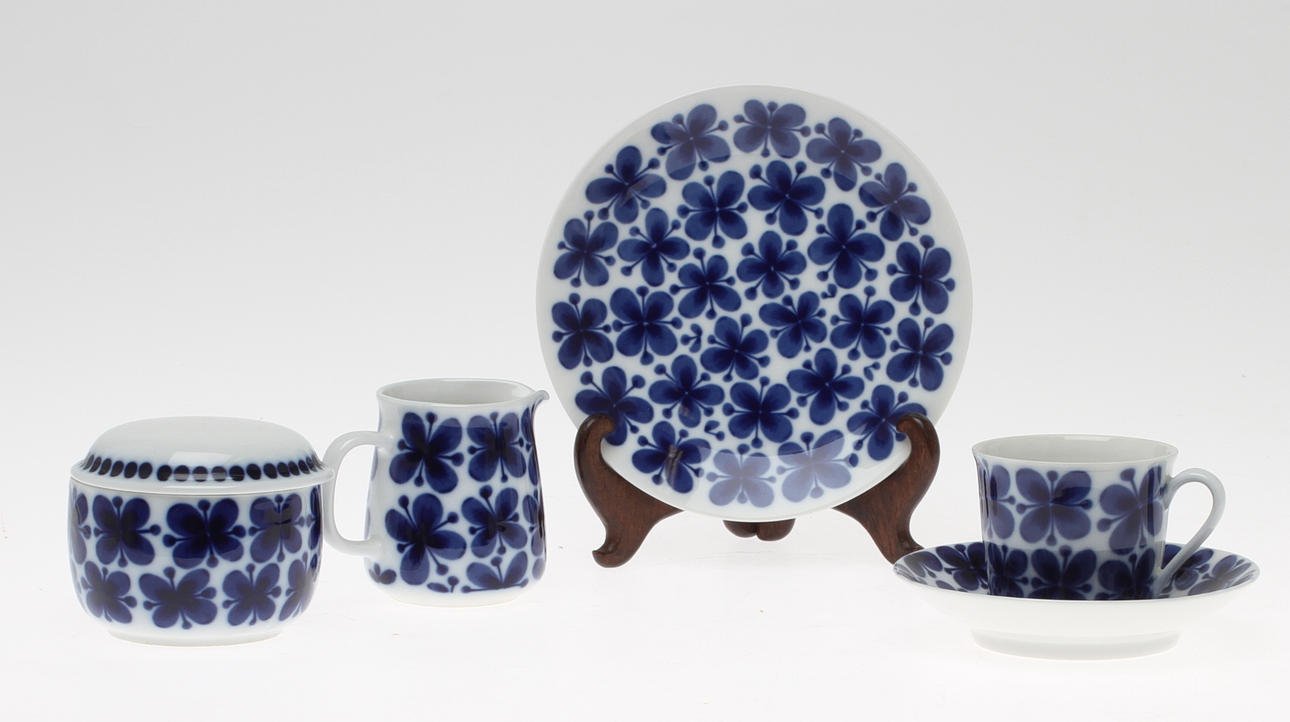 KAFFESERVIS, ca 38 delar, "Mon Amie", Rörstrand.