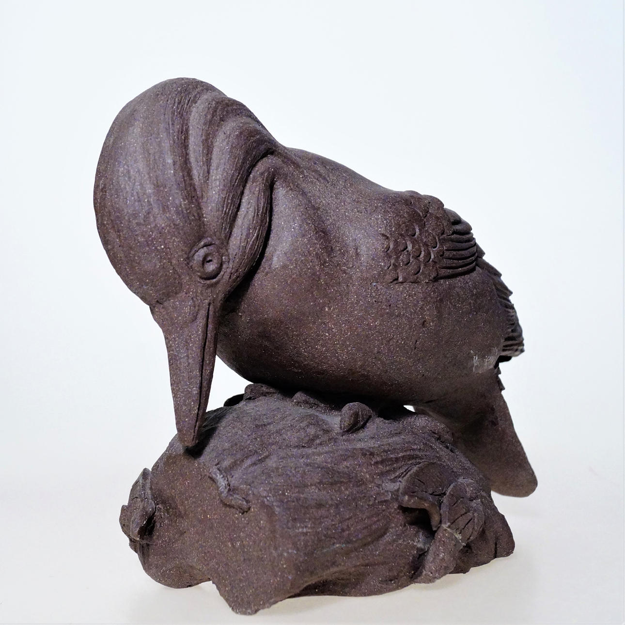 TYRA  LUNDGREN. sculpture, bird, unsigned.