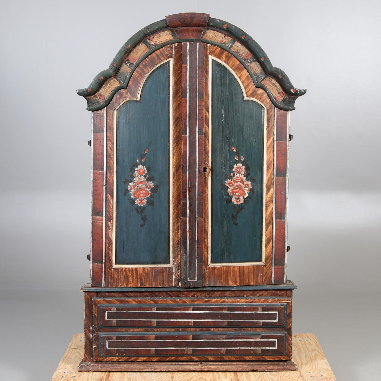 CABINET, common man, Värmland, dated 1807.
