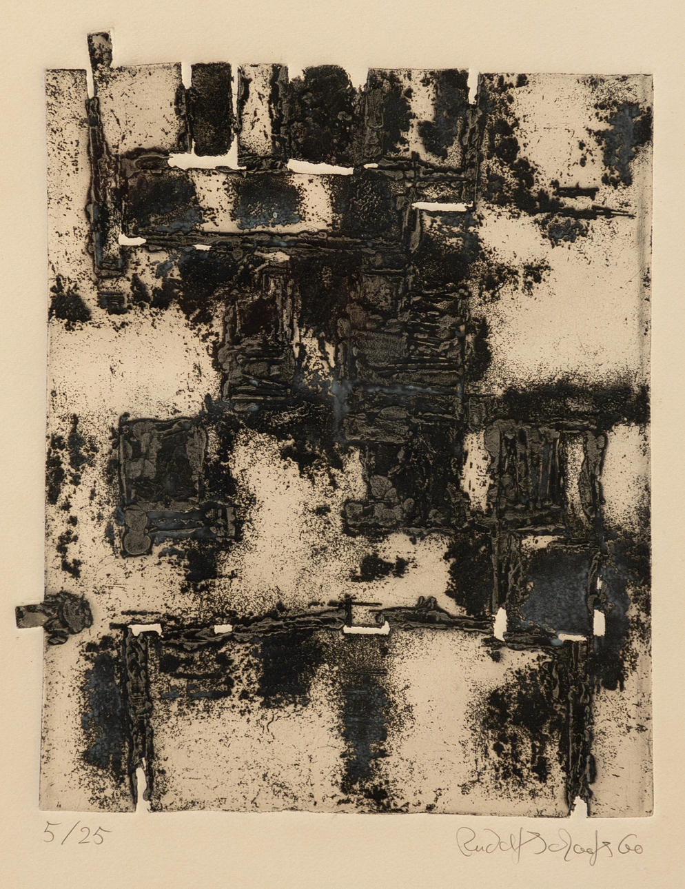 RUDOLF SCHOOFS (1932-2009). Ohne Titel.