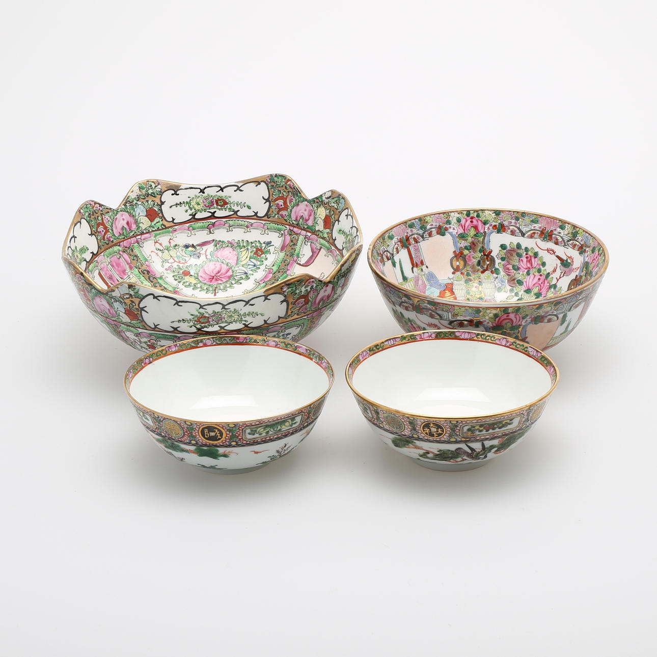 SKÅLAR, 4 st, Kina.