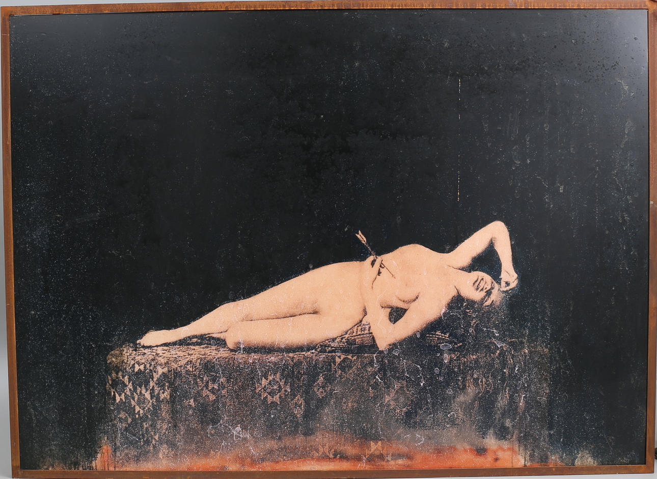 MIGUEL ANGEL MARTORELL 'MARTO'. "Theodora". Blandteknik, signerad Marto och daterad 98 a tergo.