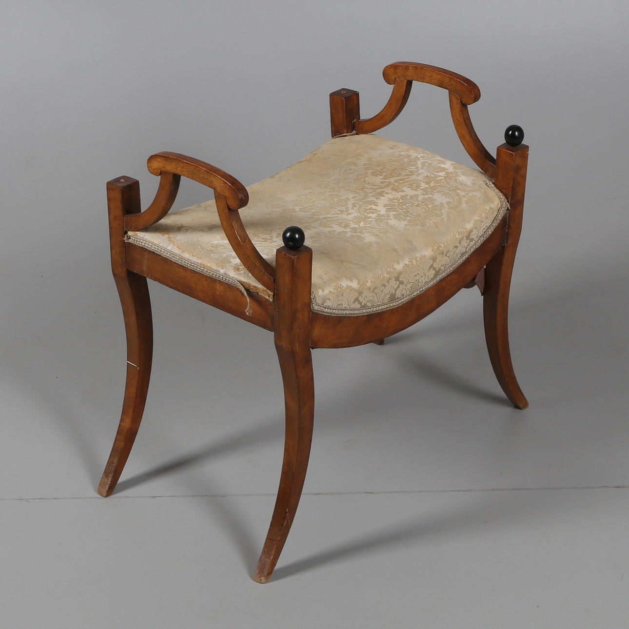 TABURETT, Karl Johanstil, 1900-tal.