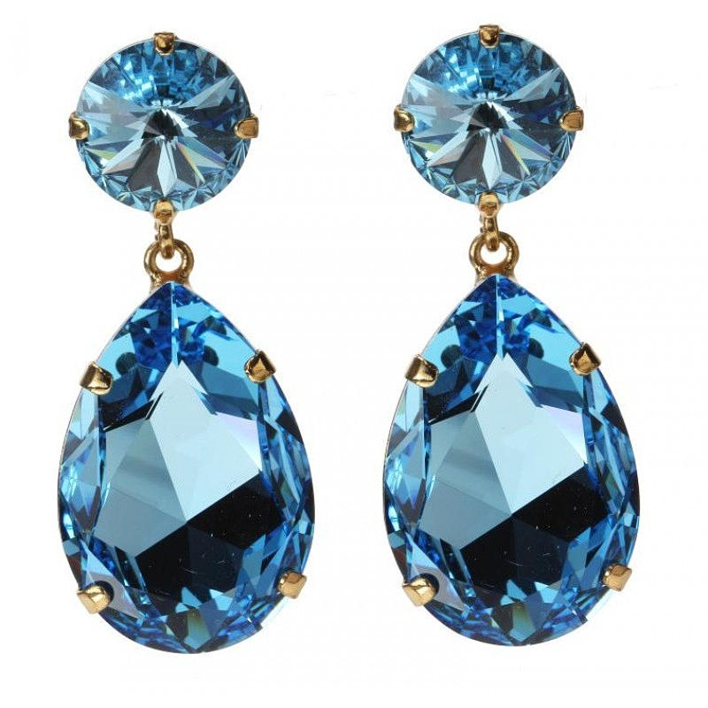 Swarowskiörhängen från Kyss Johanna & Caroline Svedbom. Värde 1 250 SEK.