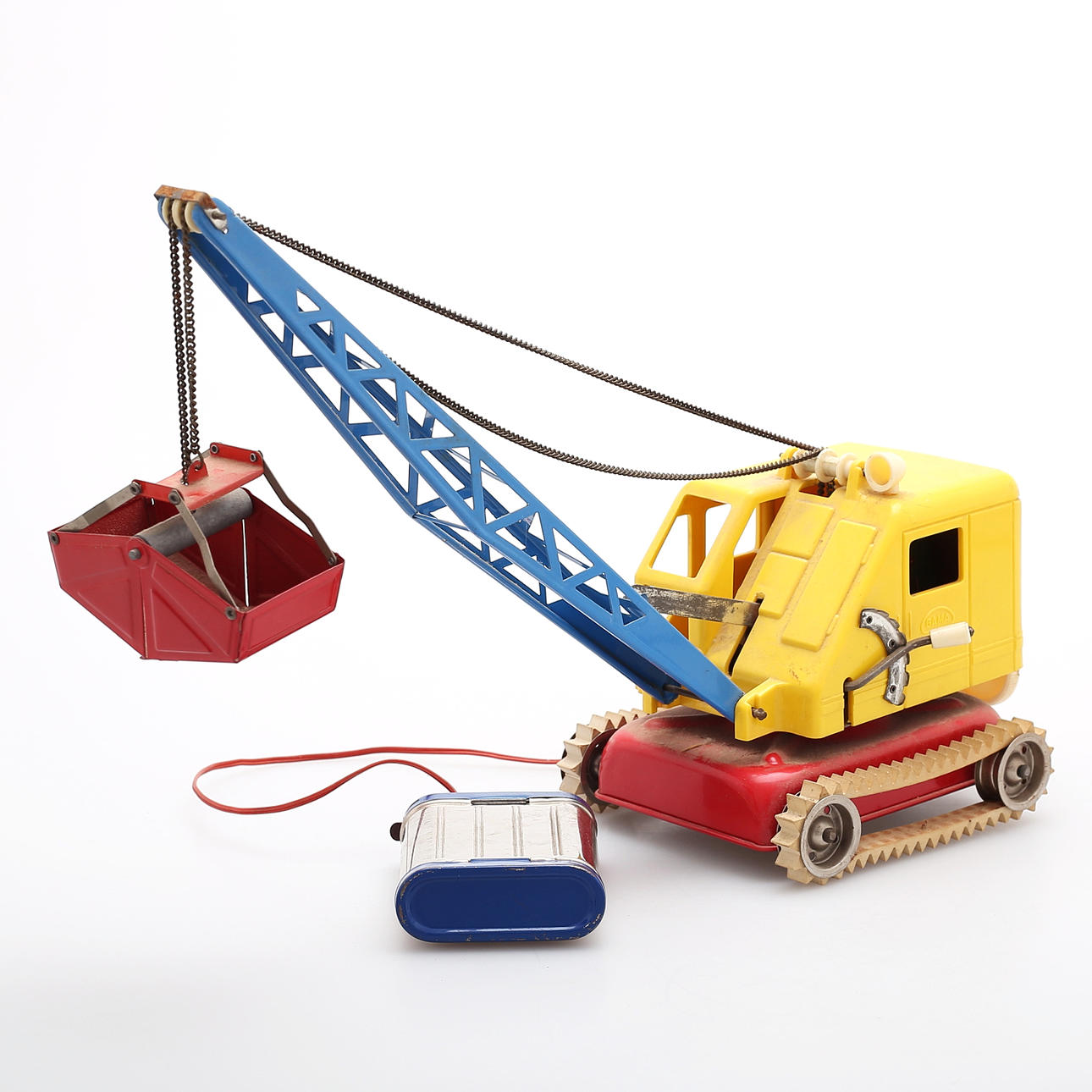 BAGGER, Blech, GAMA. Mitte des 20. Jahrhunderts.