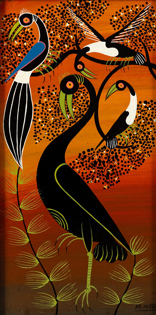 MR. MARTIN. Various birds.