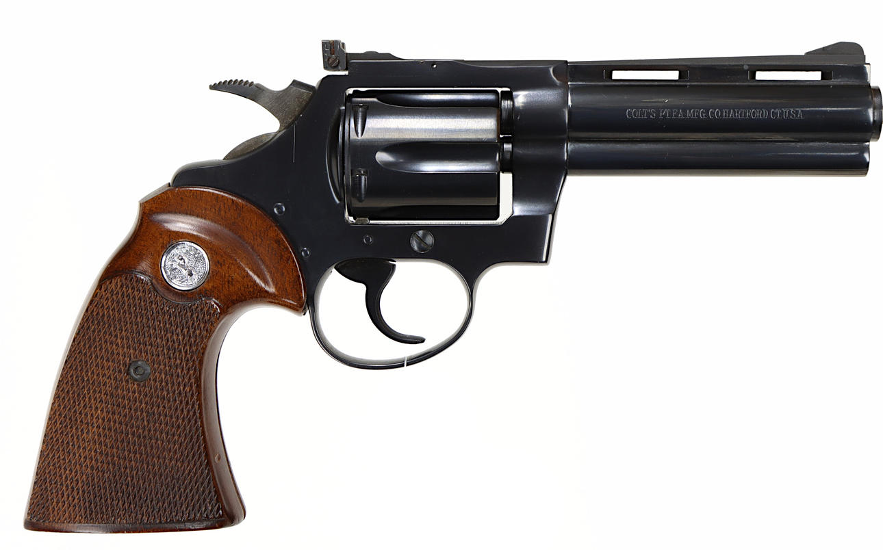 REVOLVER, Double Action, make Colt, model Diamondback, caliber .22LR, serial number D27350, serial number SE0586296.