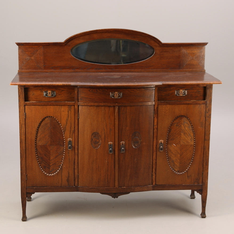 SIDEBOARD, jugend, mörkbetsad ek.