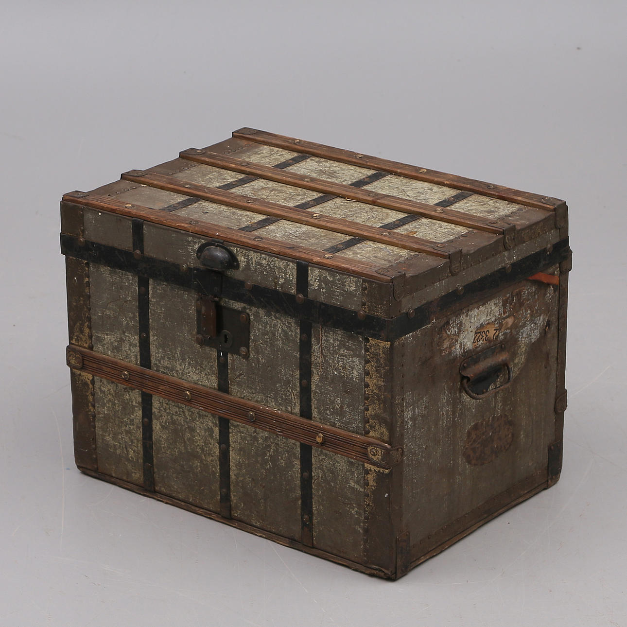 KISTA, trä/metall, 1900-tal.