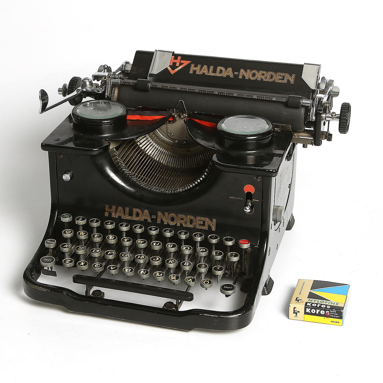 SKRIVMASKIN, Halda Norden. 1920-tal.