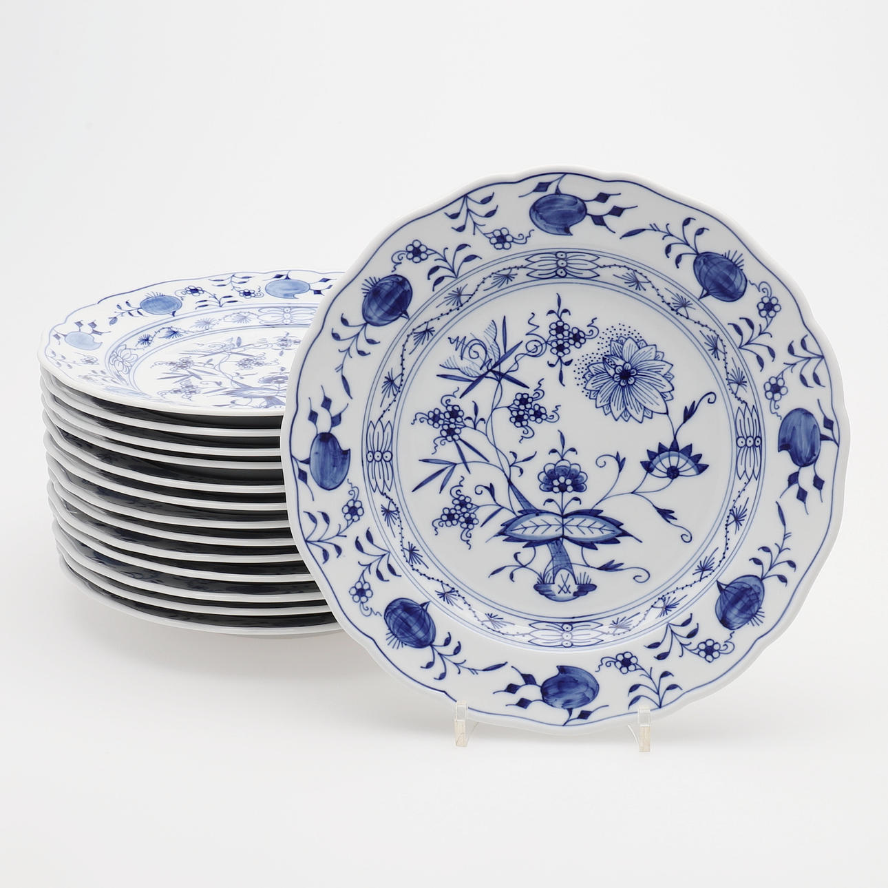 MATTALLRIKAR, 14 STYCKEN, MEISSEN.