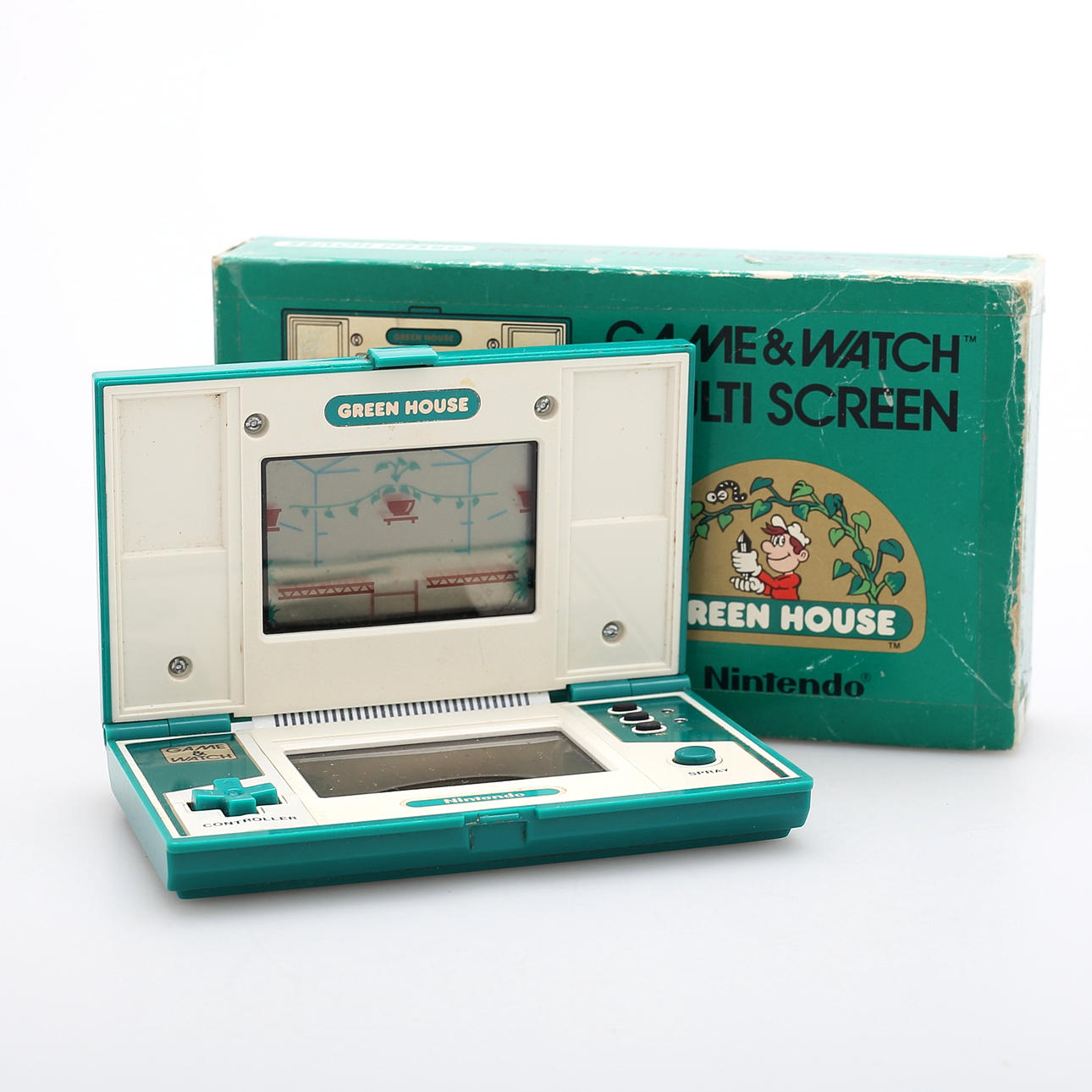 GAME & WATCH, Nintendo, "Green House", 1982.