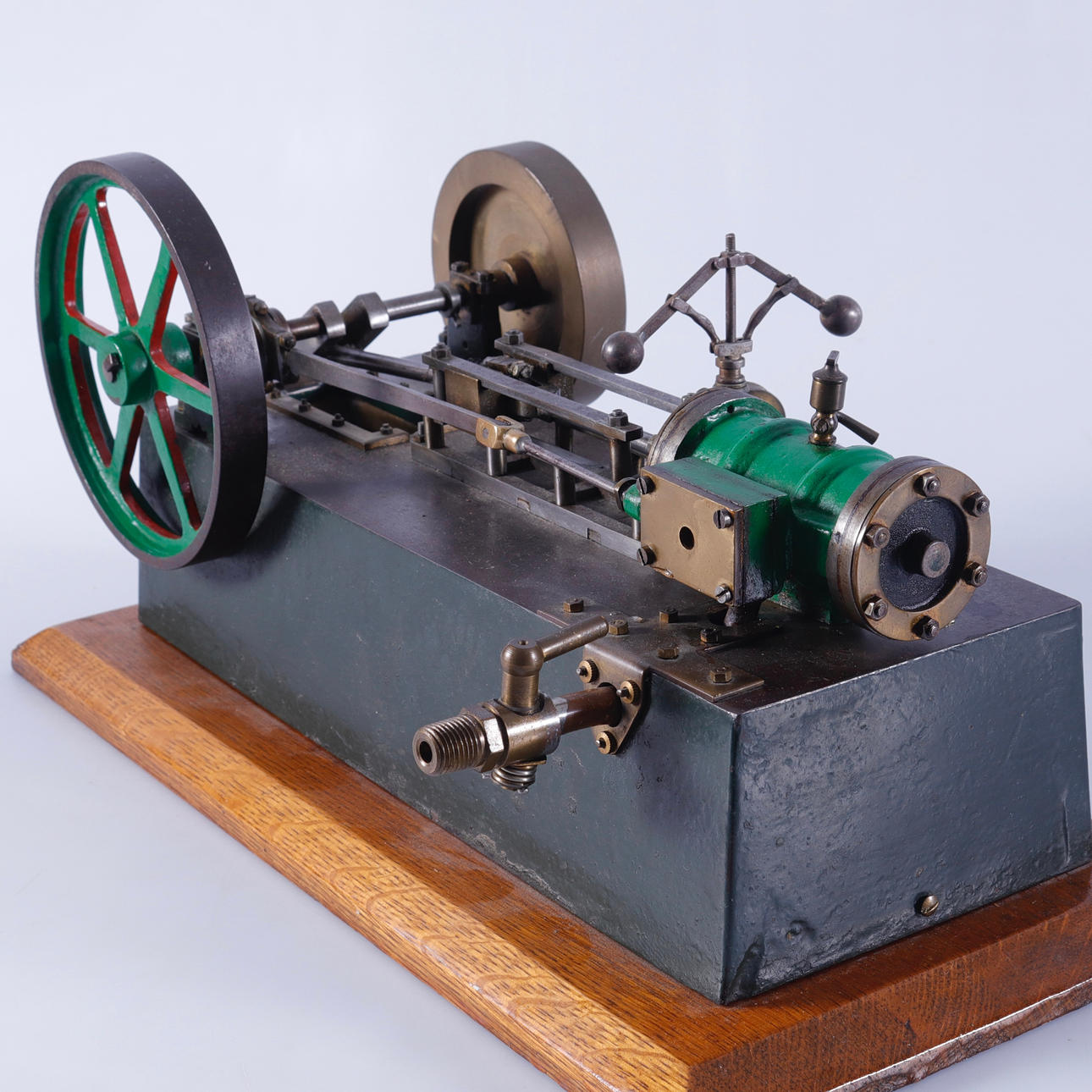 MODELL DAMPFMASCHINE, 1950er Jahre.