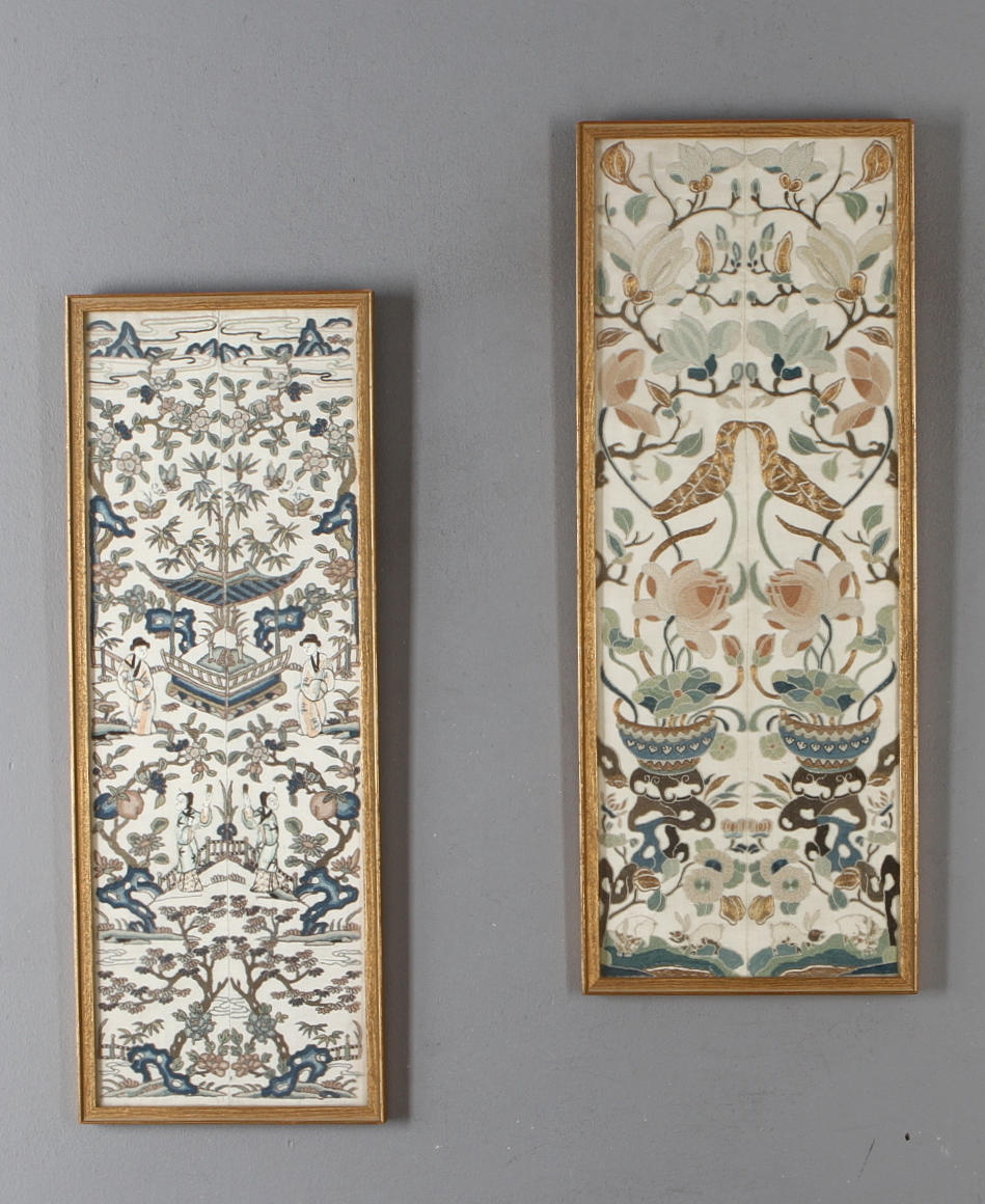 BRODERIER 2 st, orientaliska.