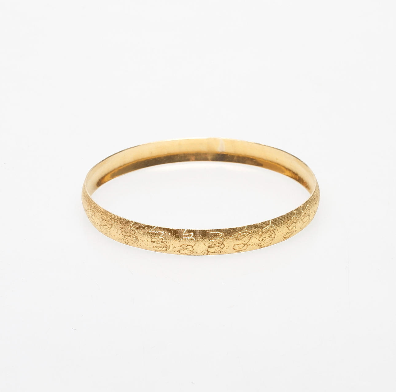 STEL ARMRING, 21k guld, vikt ca 15,6 gr.