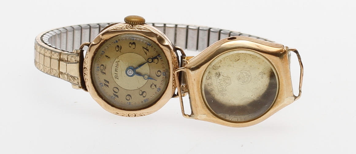 DAMARMBANDUR OCH BOETT, 14K, vikt tot. 21,6 gram.