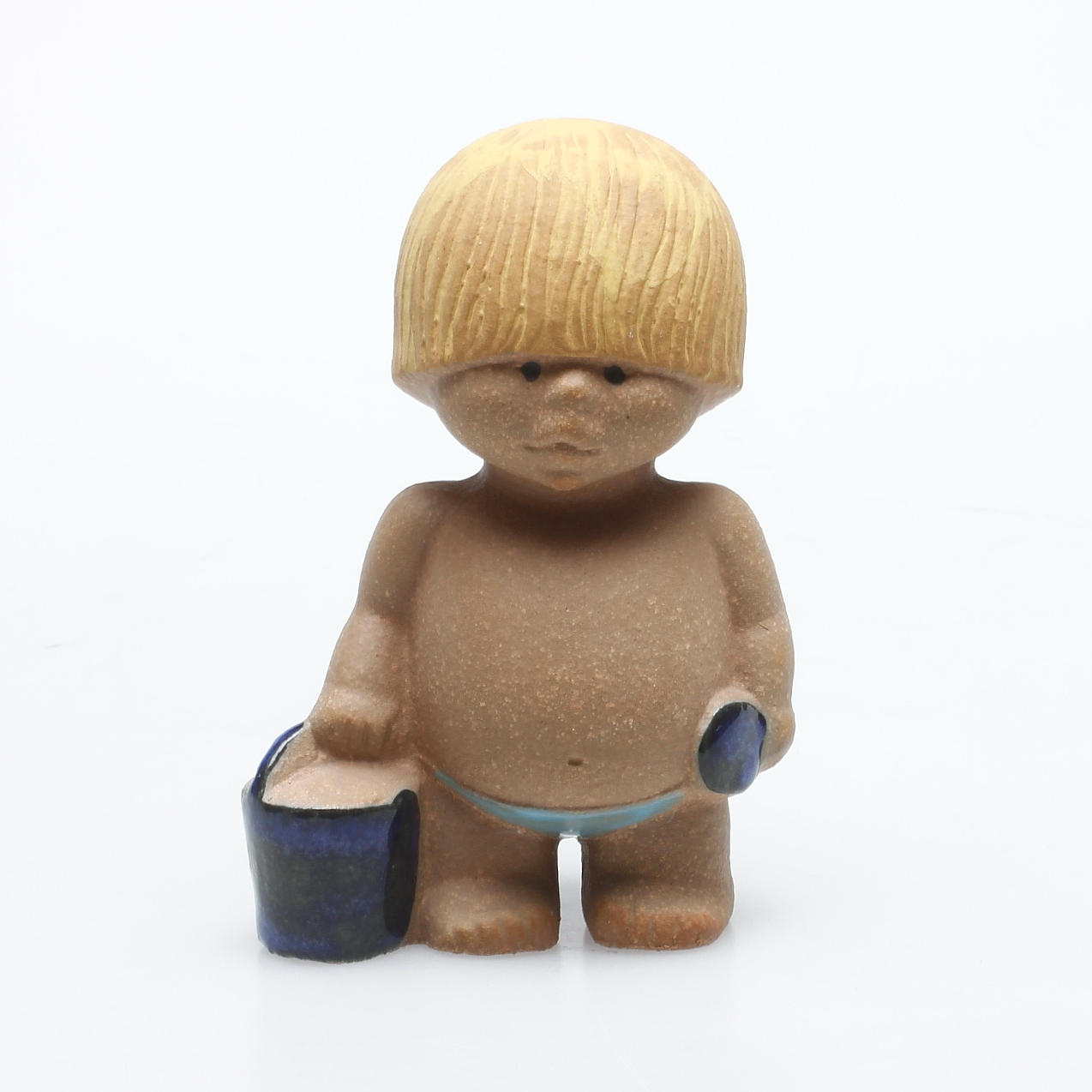 LISA LARSON, "dreng", stentøj, Gustavsberg.