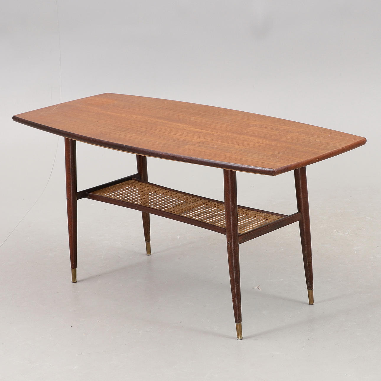SOFFBORD, Teak, 1950er Jahre.