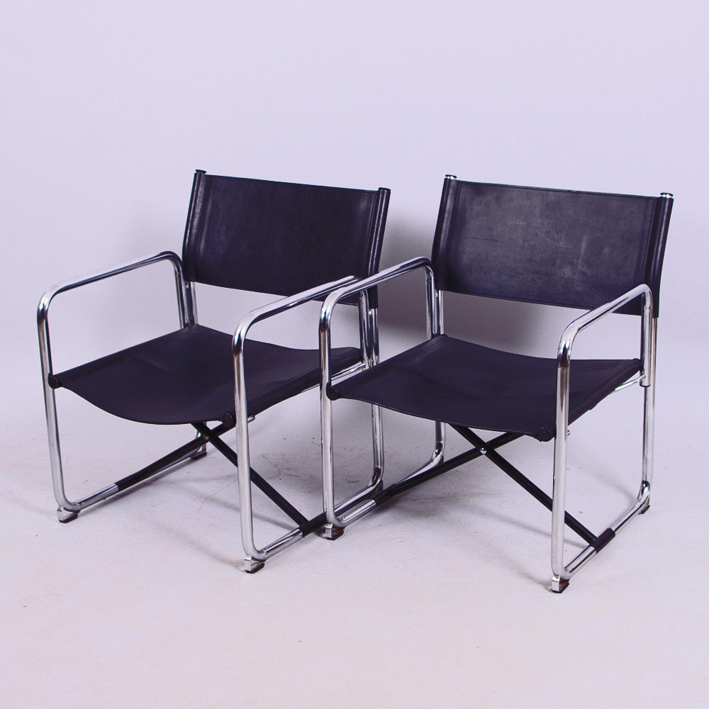 FÅTÖLJER, 1 par, Börje Lindau, Bo Lindenkrantz, Lammhults.