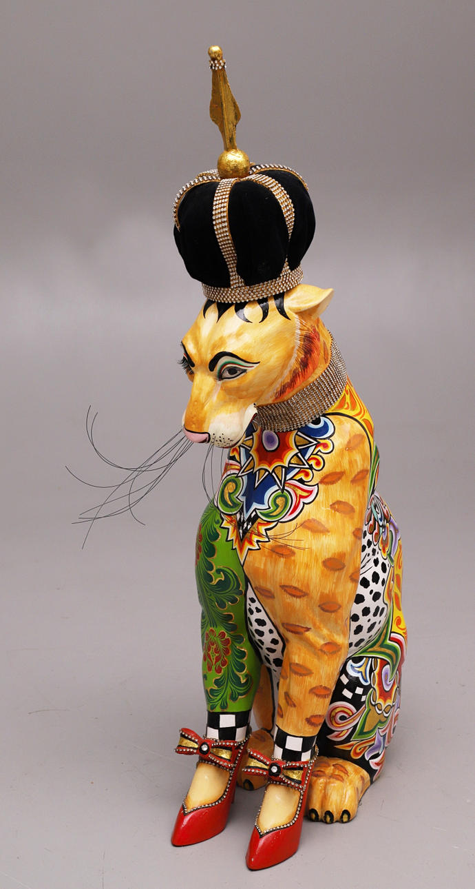 Toms Drag. LEOPARD ROY AUS FIBERGLAS.