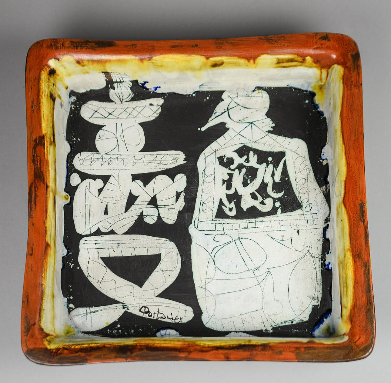 GILBERT PORTANIER. vägg skal.