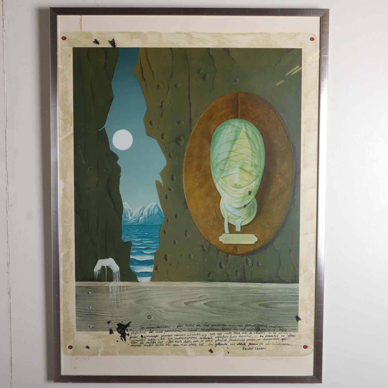 BERT-JOHNNY NILSSON. LITHOGRAPHY, HC 1/XXX.