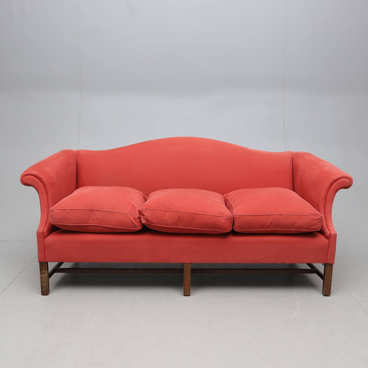 SOFÁ, 3 plazas, estilo inglés, 1900.