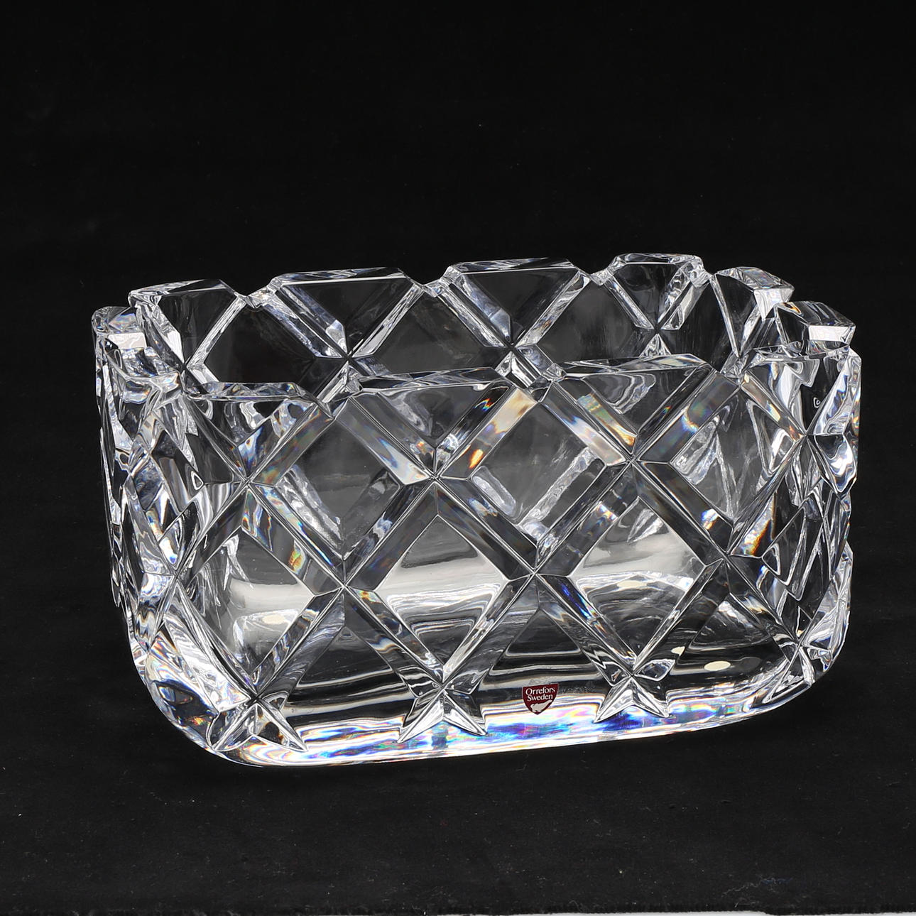 SKÅL, kristall, "Sofiero", Gunnar Cyrén, Orrefors.