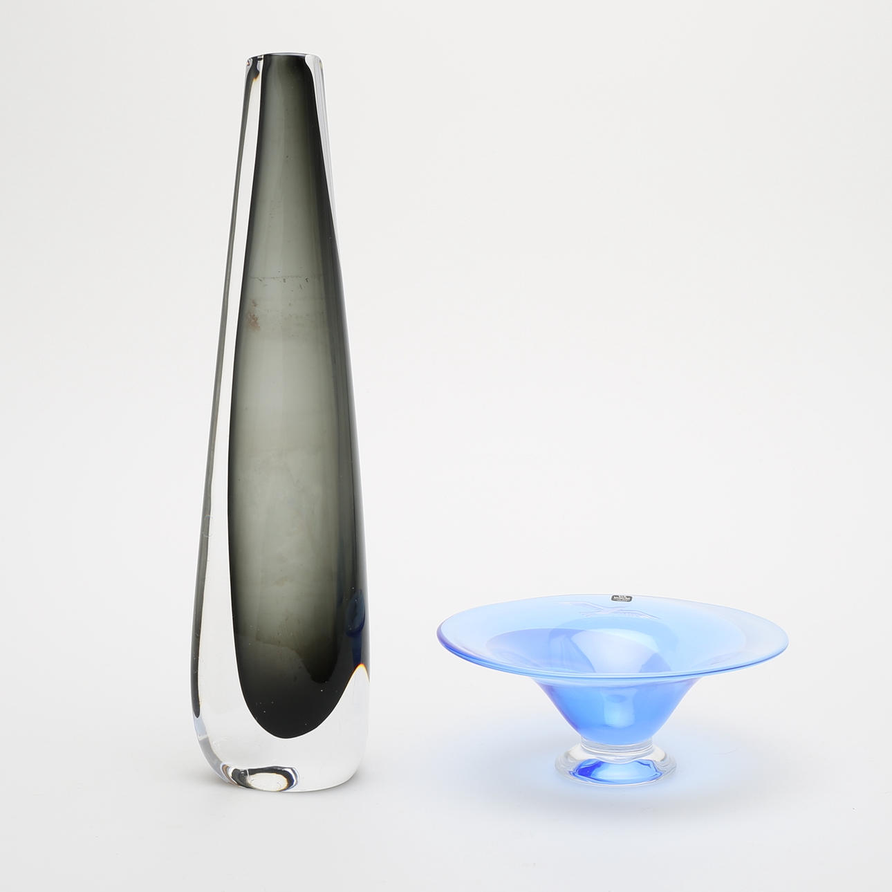 SKÅL, Vas Vitreum, samt VAS, Orrefors, signerade.