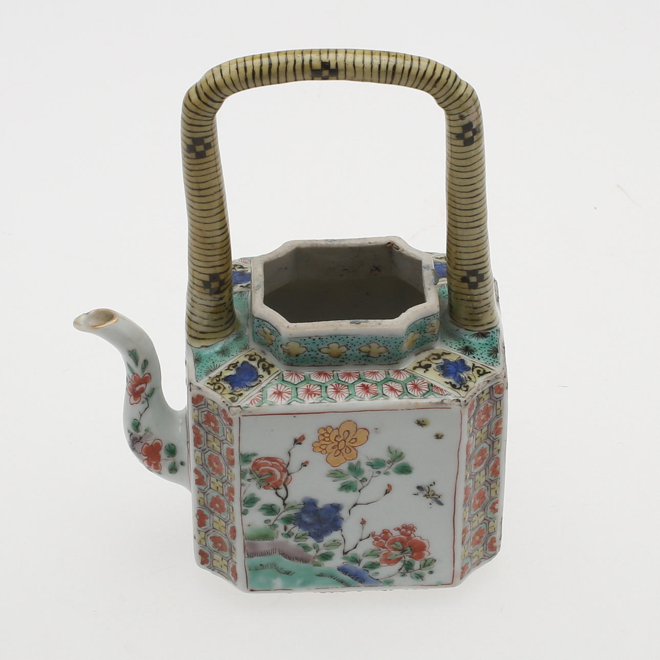 TEKANNA, porslin, Kina, Ch'ing dynastin, K'ang Hsi, 1662-1722.