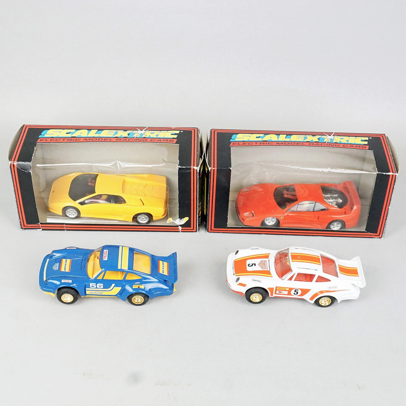 BILER TIL BILBANE, 4 stk, Scalextric, Hornby Hobbies.