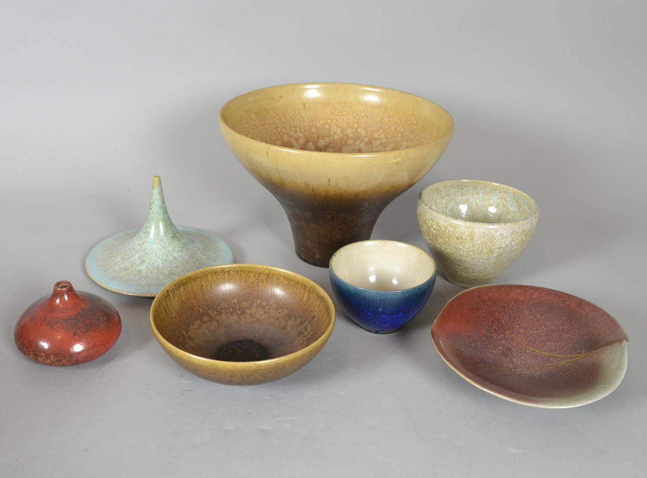 BUNDLE MYCKET vaser & skålar. Wendelin stål, Else Harney.