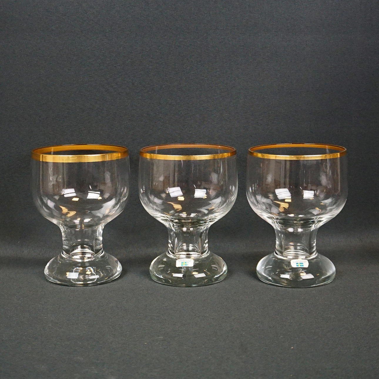 BEER GLASS, 3 pcs, Lindshammar.