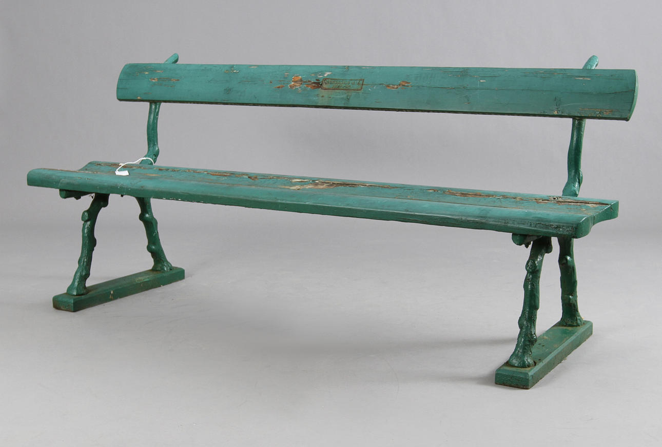 TRÄDGÅRDSSOFFA, Göteborgs mekaniska vekstad, 1900-tal.