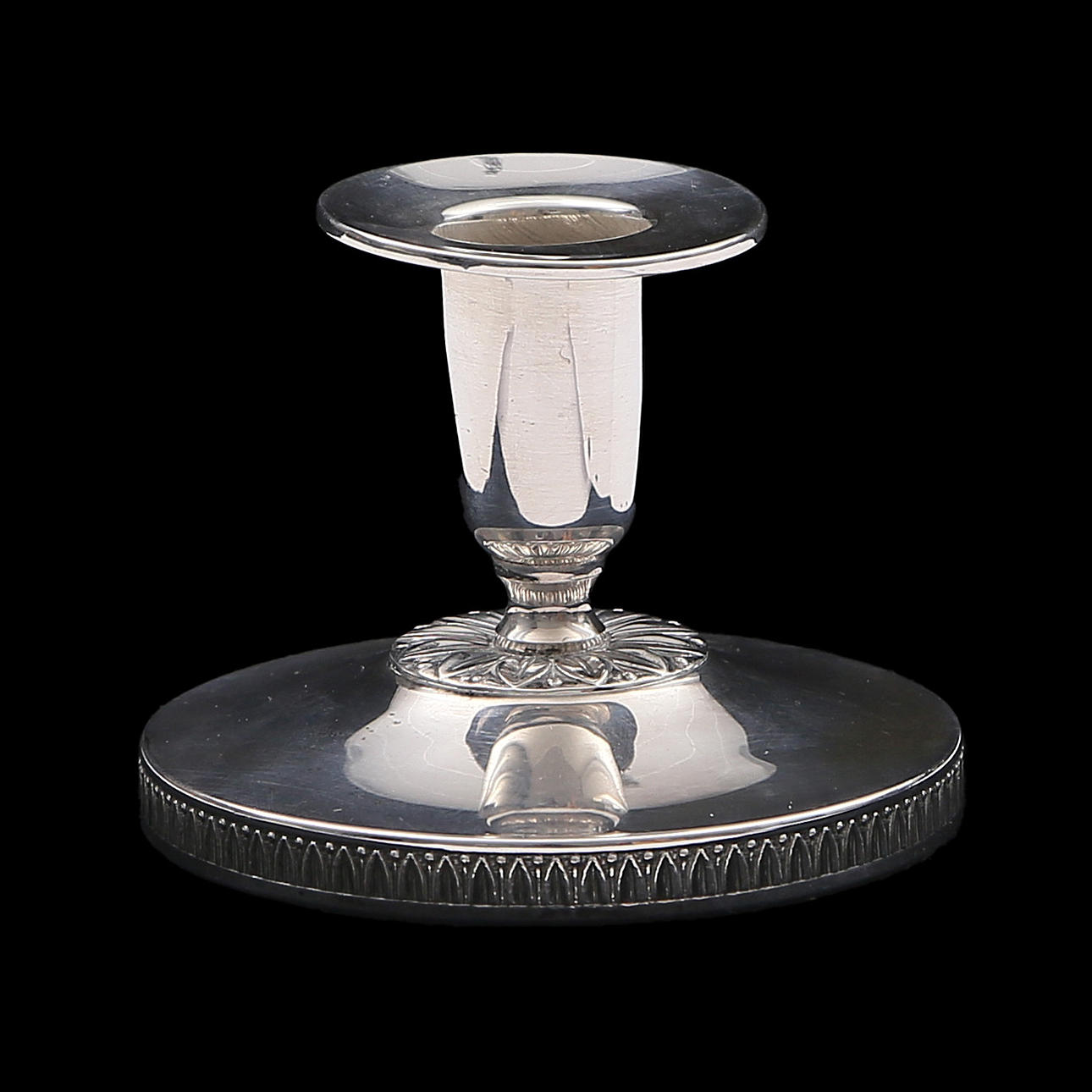 CANDLE STICK, silver, year letter G9.
