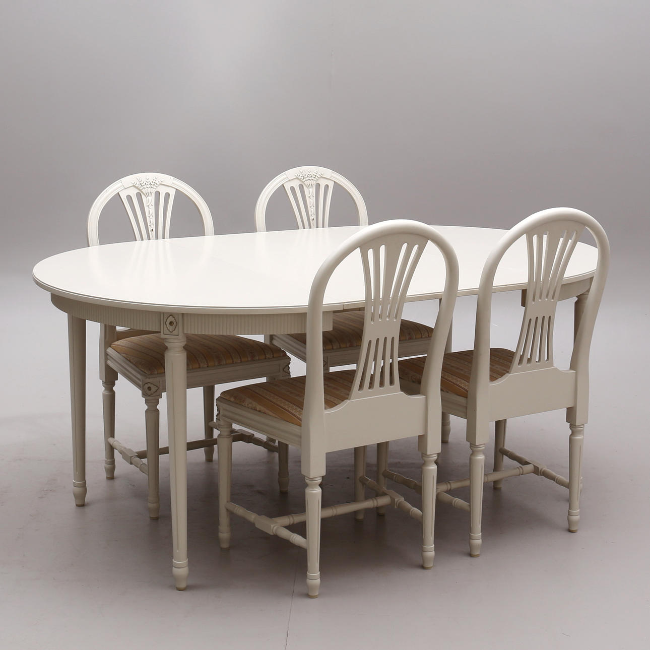 MATSALSMÖBLER, 5 delar, "Axet".