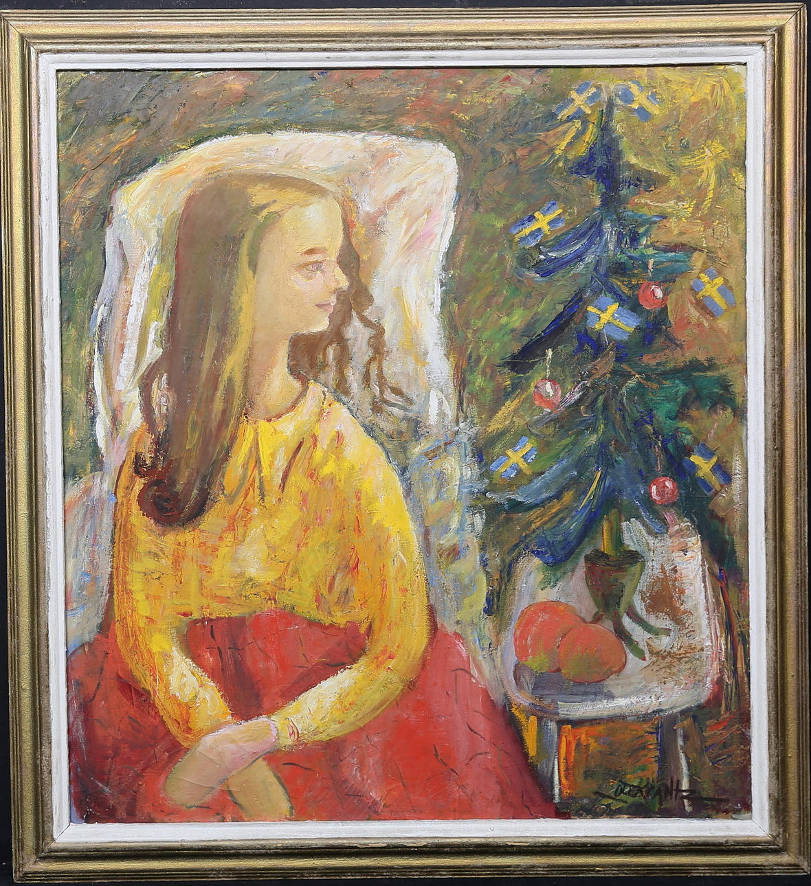 OLLE KRANTZ. Oil on canvas, signed.