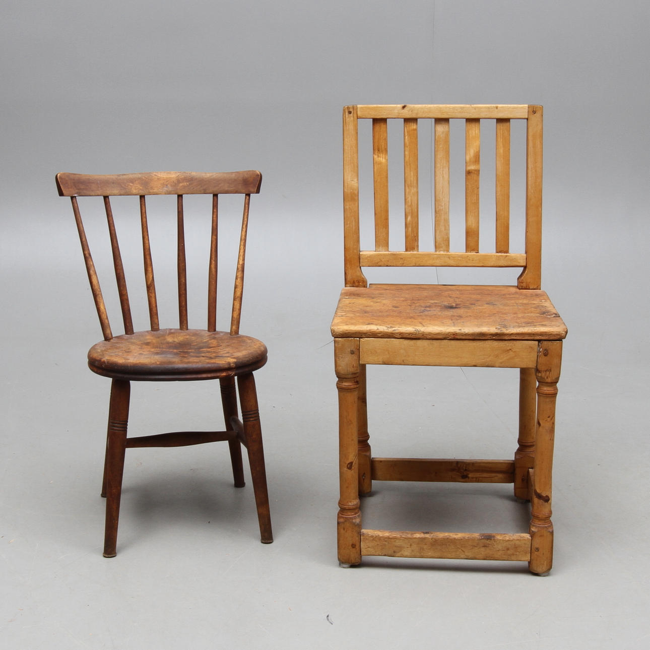 STOL samt BARNSTOL, 1800/1900-tal.