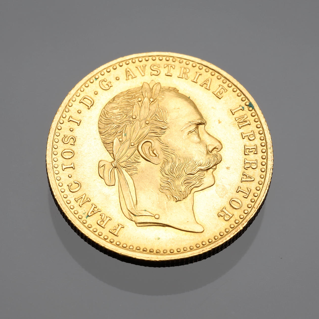 GOLD COIN, florin, Austria 1915. 23K. Coins, Medals & Stamps - Coins ...