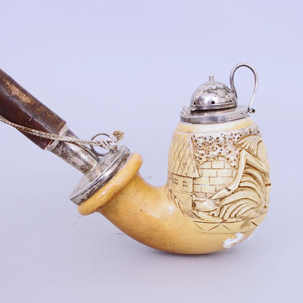 LÅNGPIPA, sjöskum/silver, 1894.