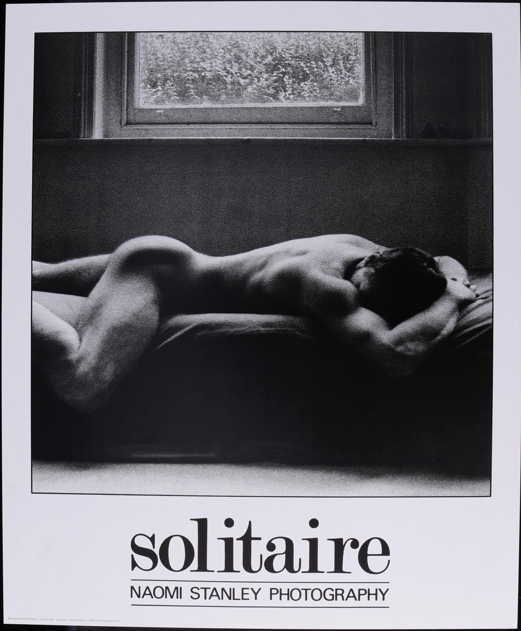 POSTER, offset print, Solitaire, Naomi Stanley Photography.