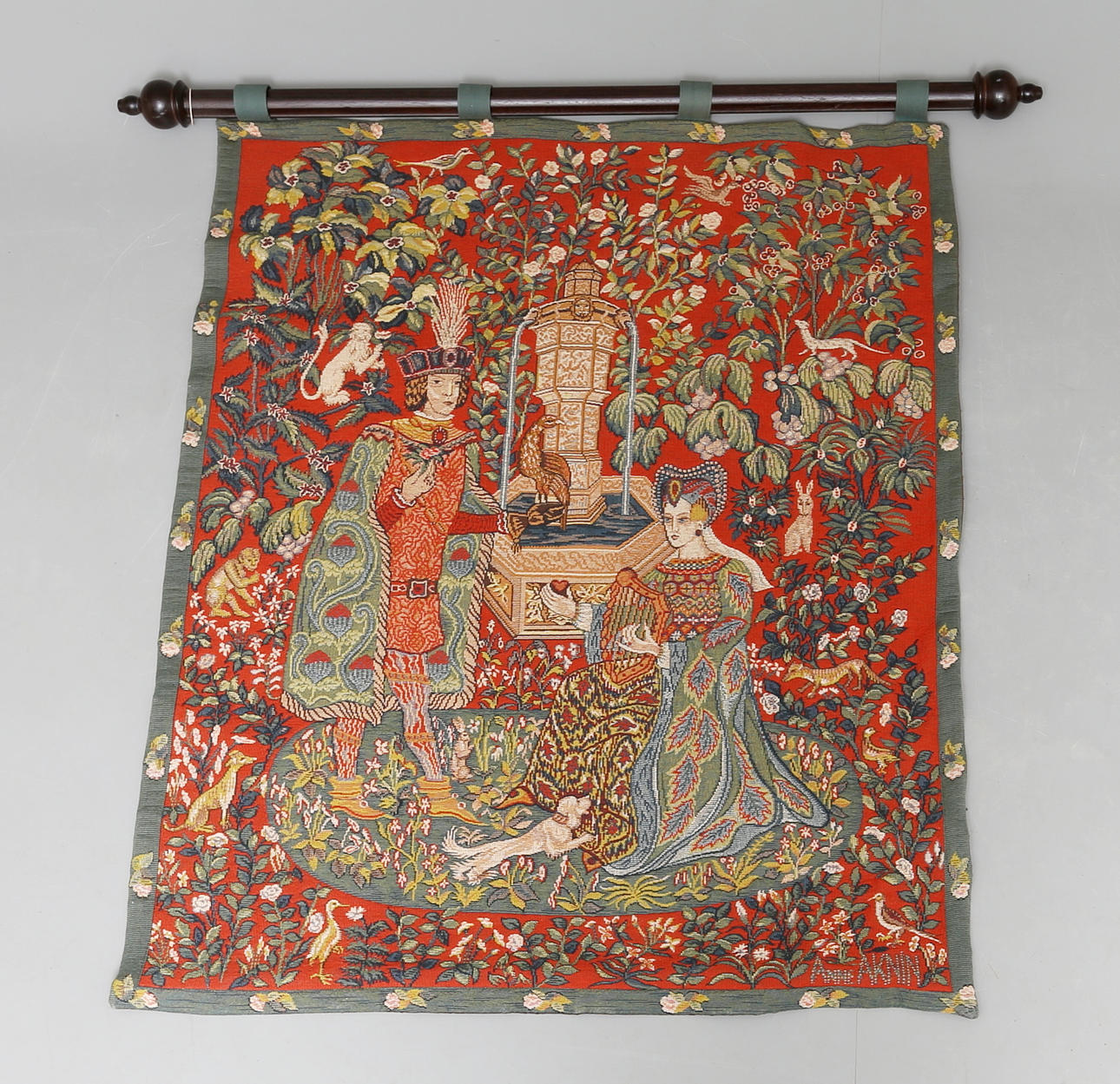 VÄGGBONAD, Franklin Mint, Frankrike, 1985.