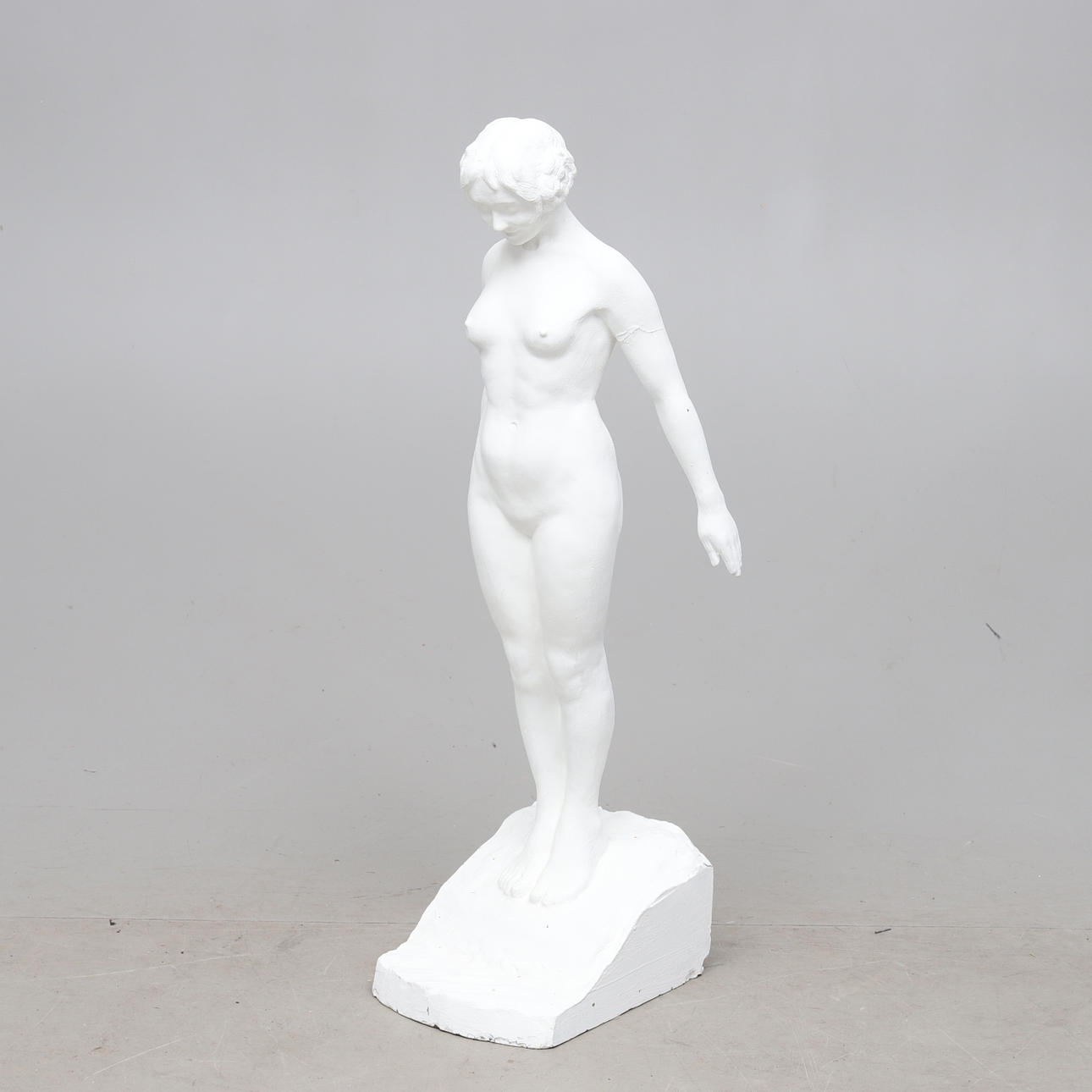 SCULPTURE, plaster, 20th century.