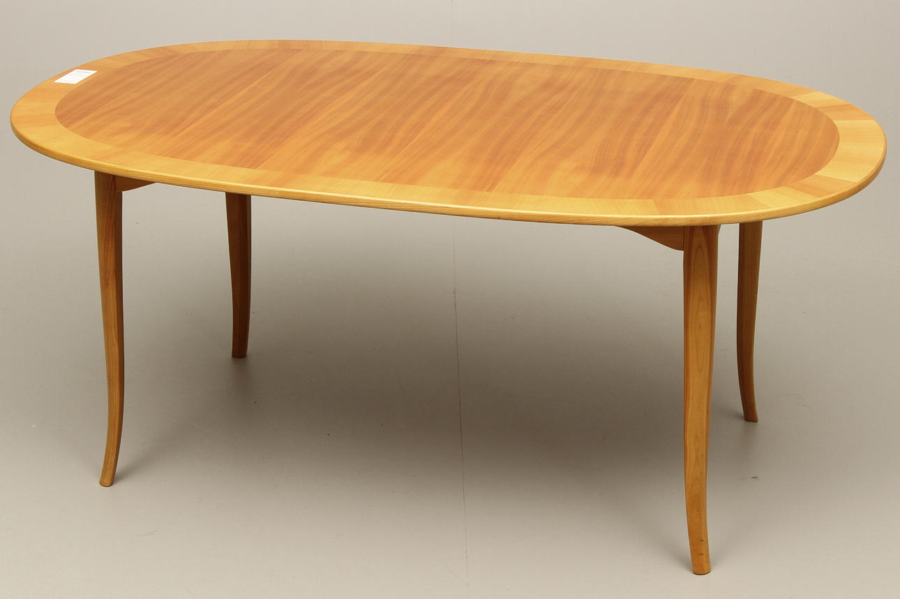 SOFFBORD, "Ovalen", Carl Malmsten för Löfving & Söner, Tibro.