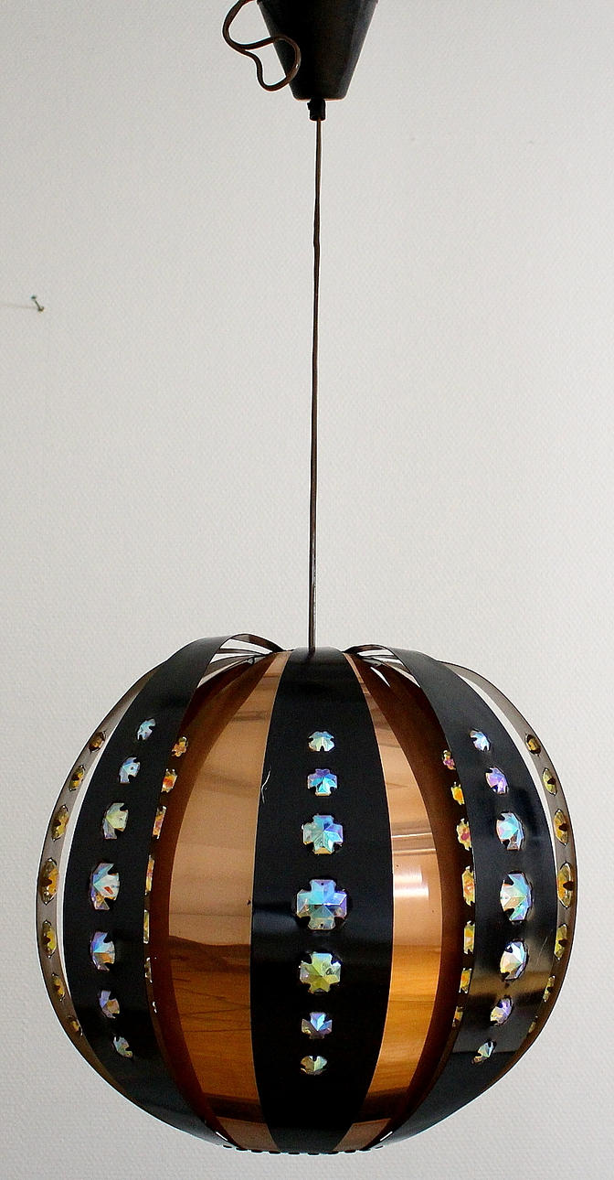 TAKLAMPA, Werner Schou för Coronell Electro A/S, Danmark. 1900-talets andra hälft.