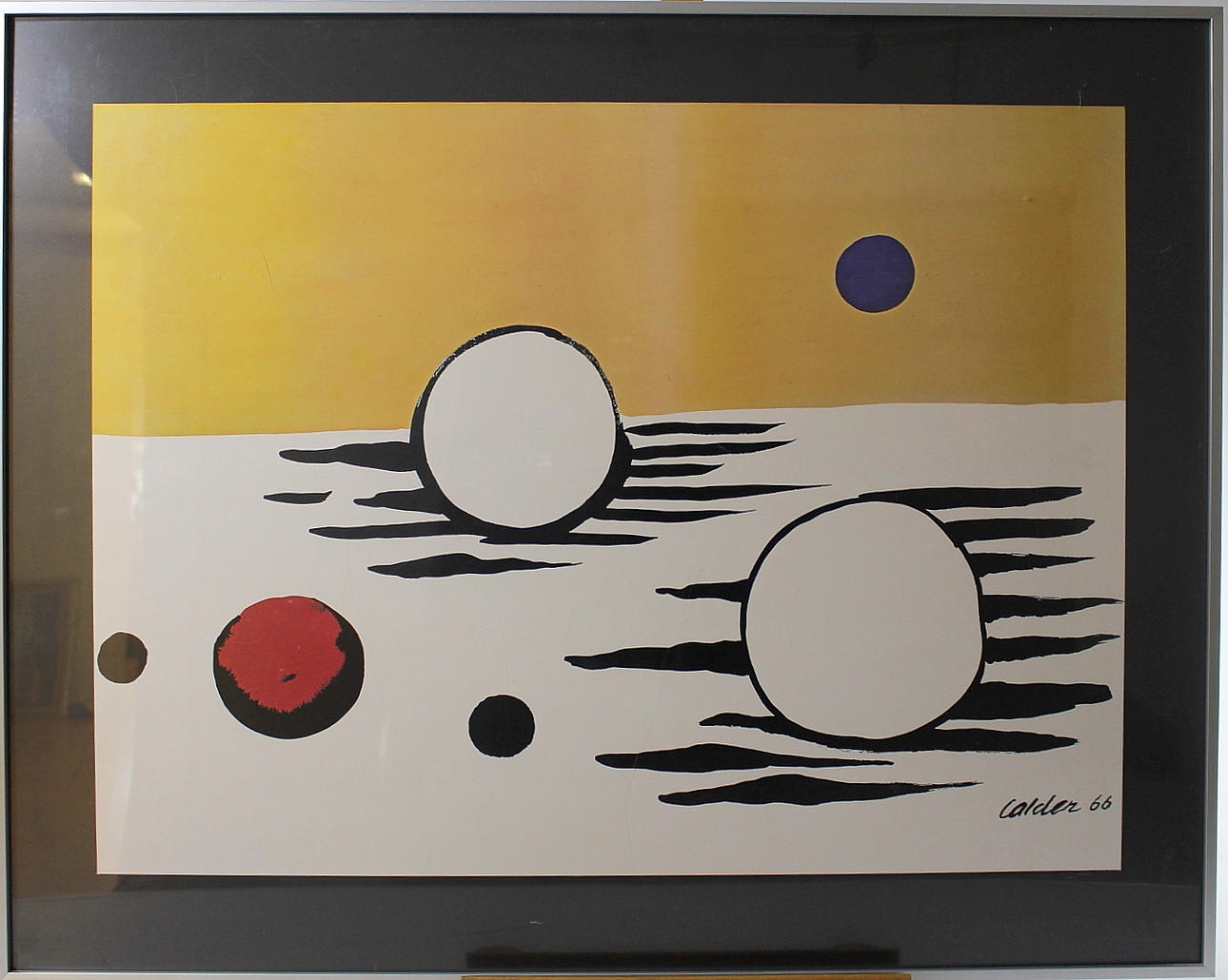 TAVLA, signerad Calder 66.