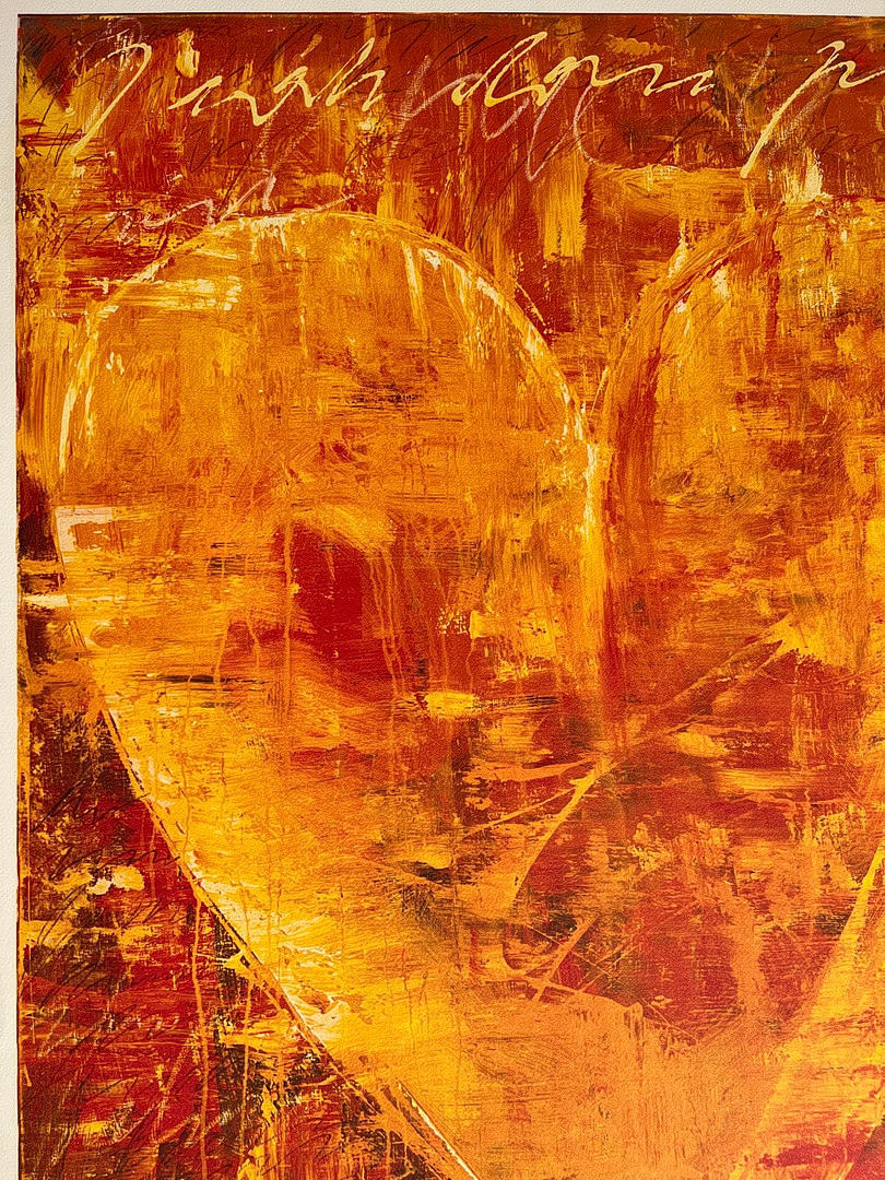 MIKE KUHLMANN. 'Love', Lithograph, Ed. 41/20, signed.